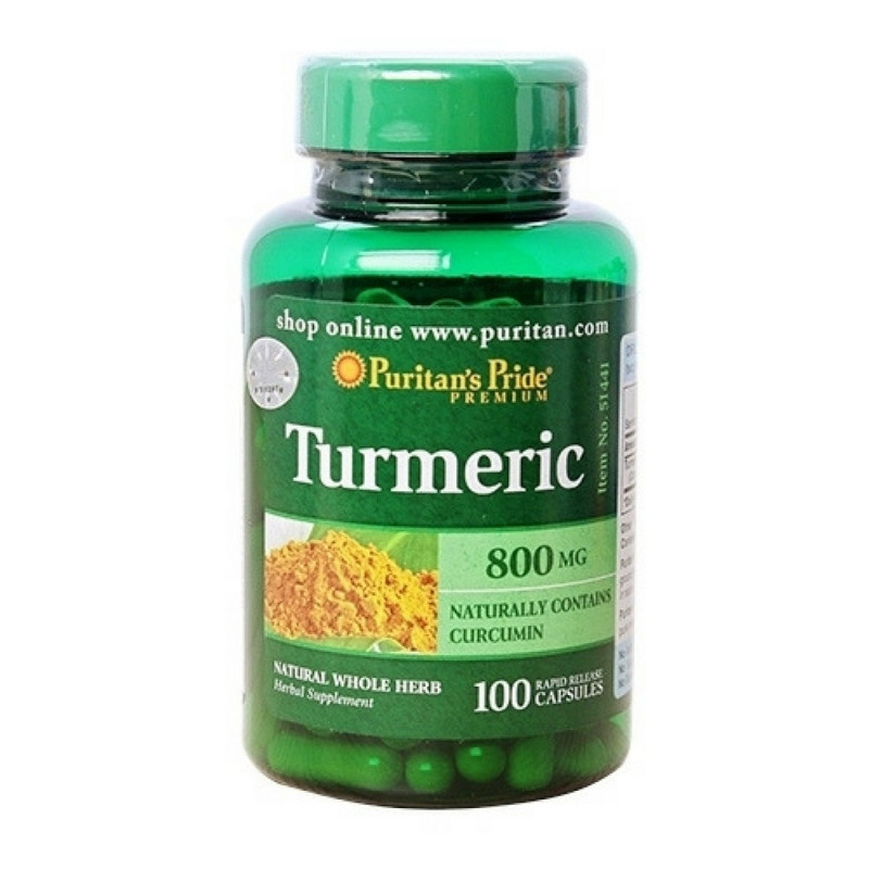 Turmeric 800 mg - Ngăn ngừa tổn thương niêm mạc đường ruột