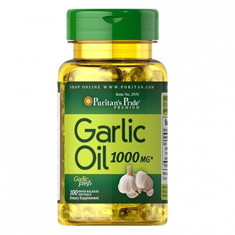 Thực phẩm chức năng Puritan's Pride Garlic Oil