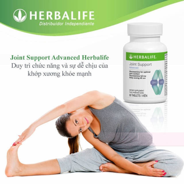 Herbalife Joint Support Advanced duy trì chức năng và sự dễ chịu của khớp xương khỏe mạnh