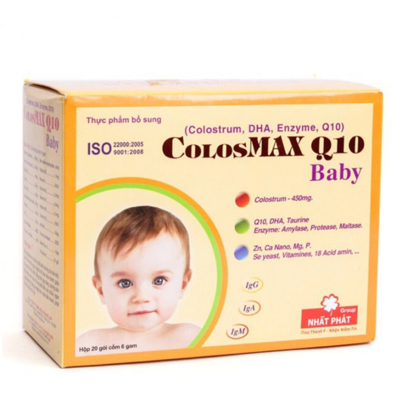 Sản phẩm được các bậc cha mẹ tin dùng, ColosMax q10