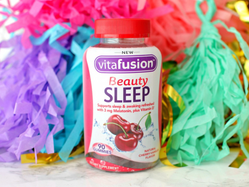 Kẹo dẻo Vitafusion Beauty Sleep Vị Cherry:
