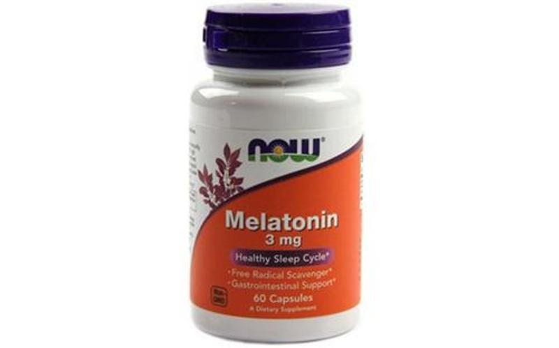 Thuốc chữa mất ngủ Now Melatonin 3mg 60 viên:
