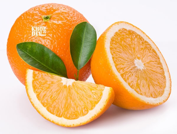 Trái cam là thực phẩm tăng cân hiệu quả