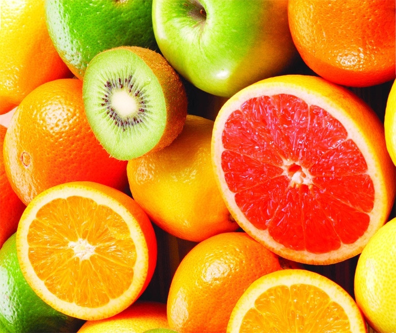Các loại trái cây có màu sắc tươi sáng
