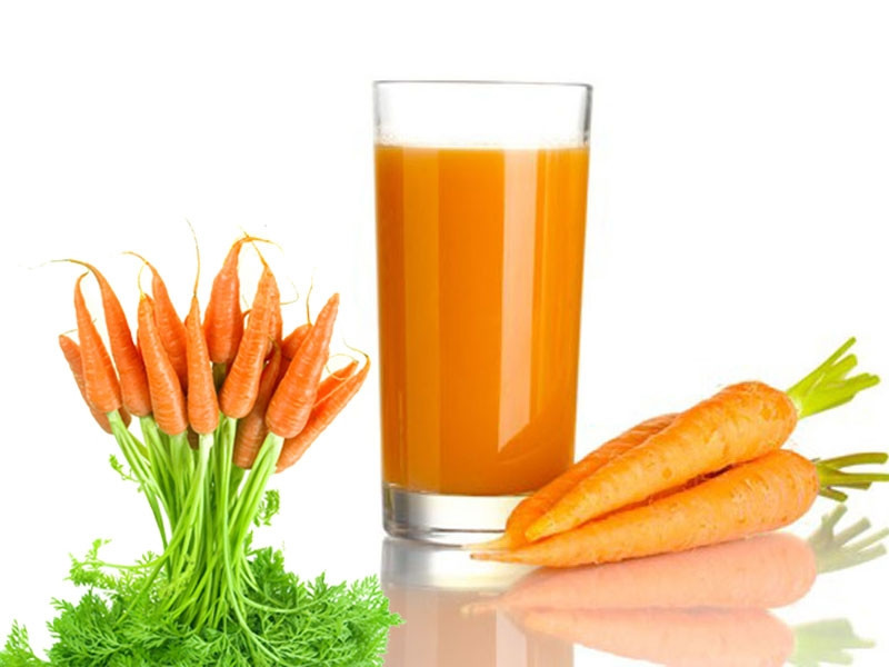 Cà rốt và sinh tố cà rốt