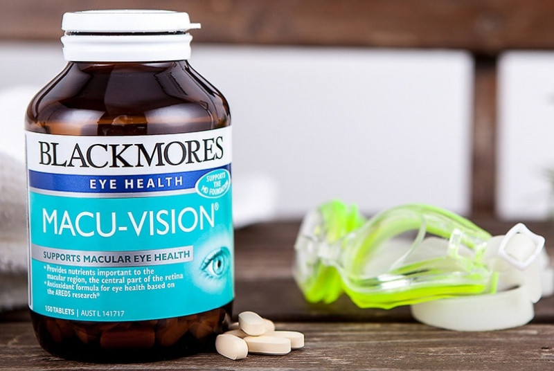 Thuốc bổ mắt Blackmores Macu Vision Plus của Úc