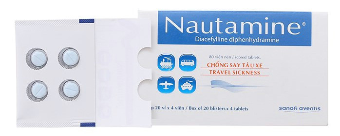 Viên chống say tàu xe Nautamine