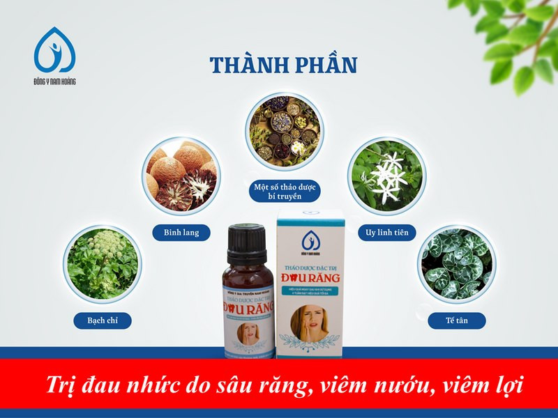 Thuốc trị sâu răng Nam Hoàng