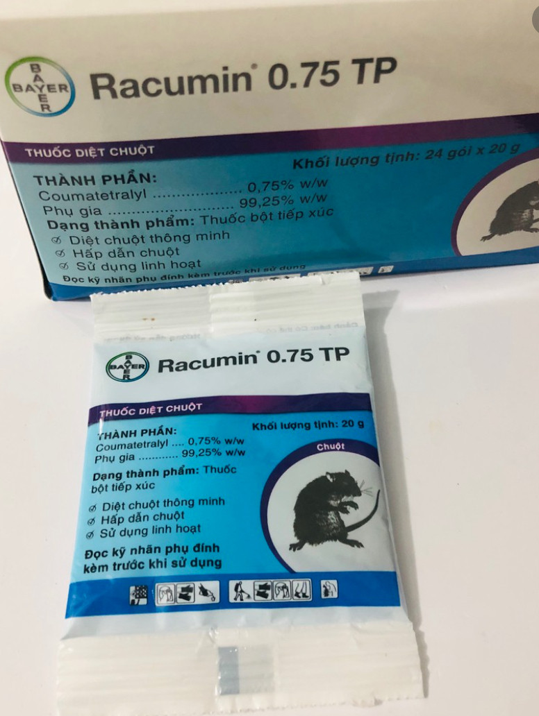 Thuốc diệt chuột Racumin TP 0.75