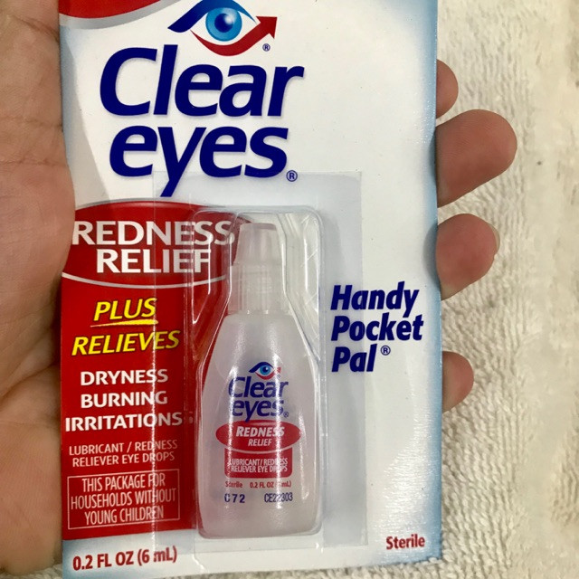 Thuốc nhỏ mắt Clear Eyes Redness Relief 6ml