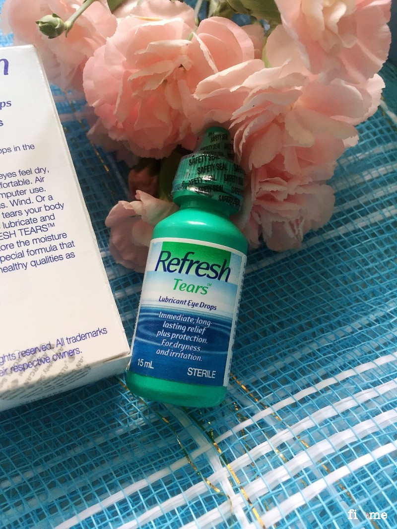 Nước nhỏ mắt Refresh Tears Lubricant Eye Drops giúp bảo vệ và bôi trơn mắt.