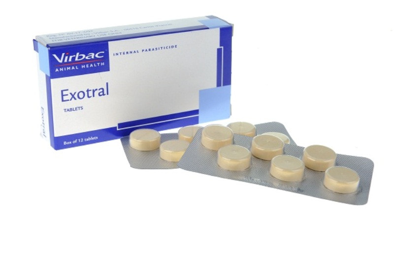 Thuốc xổ giun Virbac Exotral