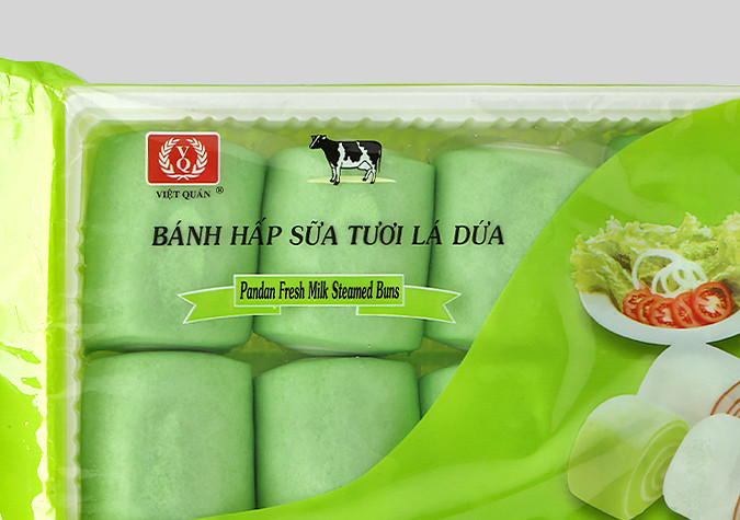 Bánh bao Việt Quán bánh hấp sữa tươi lá dứa