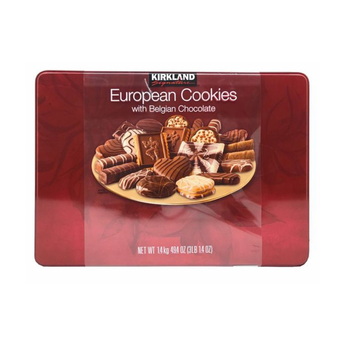 Bánh quy Kirkland Signature European Cookies With Belgian Chocolate tổng hợp 15 loại bánh với nhiều mùi hương đặc trưng mà khiến cho nhiều người không thể cưỡng lại được