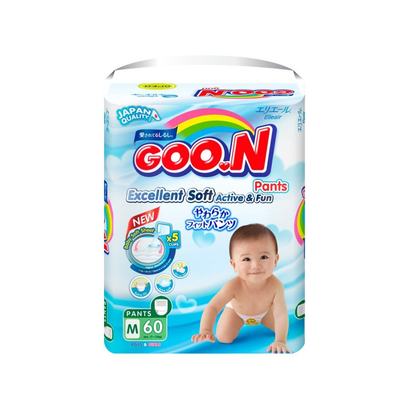 Bỉm quần Goon Slim M60