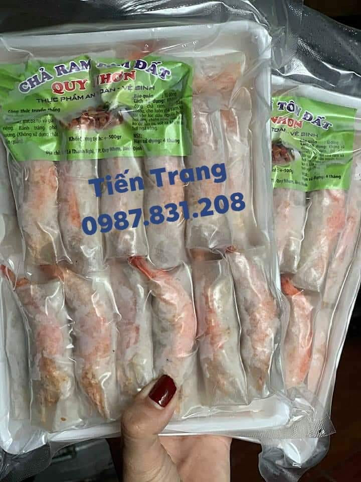 Chả ram tôm đất Tiến Trang