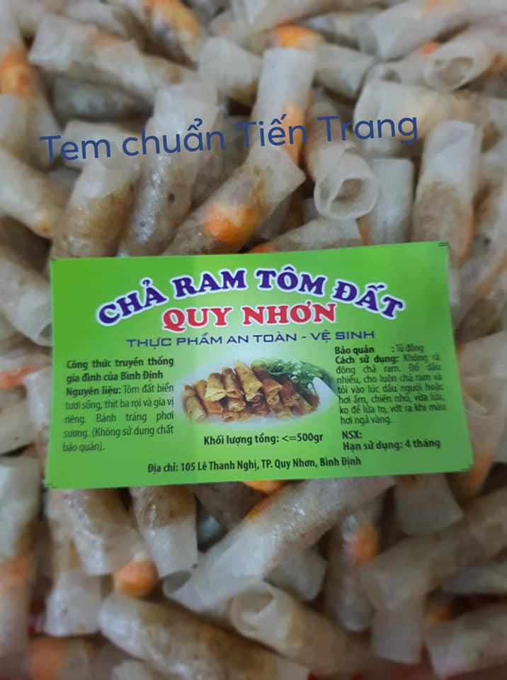 Bằng những nỗ lực cố gắng, chả ram tôm đất Tiến Trang đã trở thành một thương hiệu nổi tiếng tại Bình Định, chuyên sản xuất chả ram tôm đất cung cấp đến khắp các tỉnh thành cả nước.