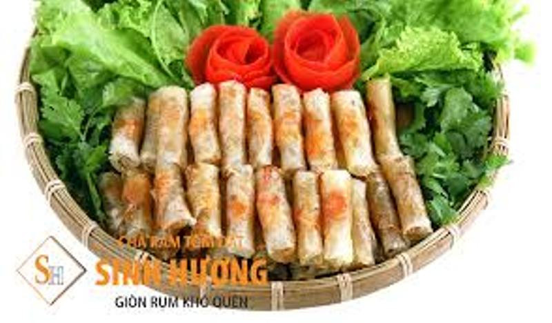 Chả ram tôm đất Sinh Hương