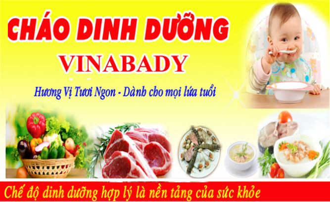 Cháo dinh dưỡng Vina Baby