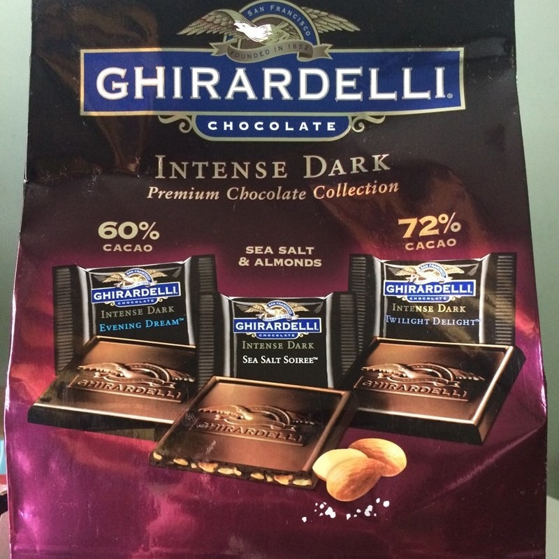 Sản phẩm chocolate thuộc thương hiệu Ghiardelli