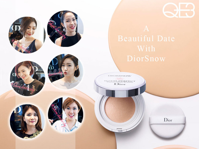 Phấn nước DiorSnow Bloom Perfect Brightening Perfect Moist Cushion