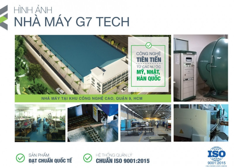 Hình ảnh nhà máy G7 Tech