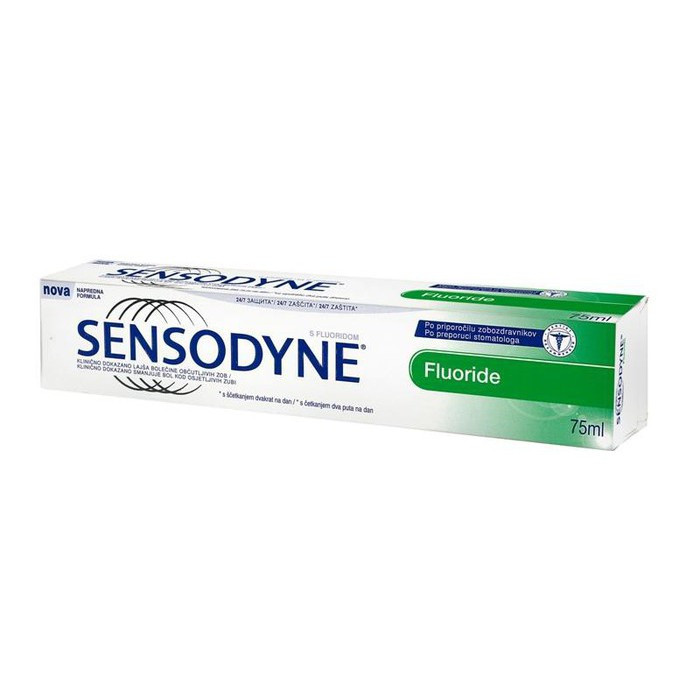 Kem Đánh Răng Sensodyne Fluorid Chống Ê Buốt, 75 ml