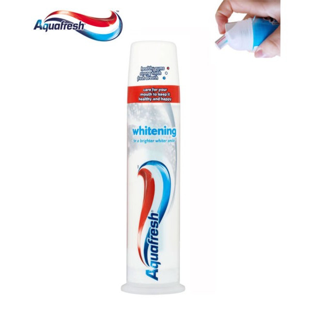 Kem đánh trắng răng Aquafresh Whitening 100ml của Mỹ dạng ống