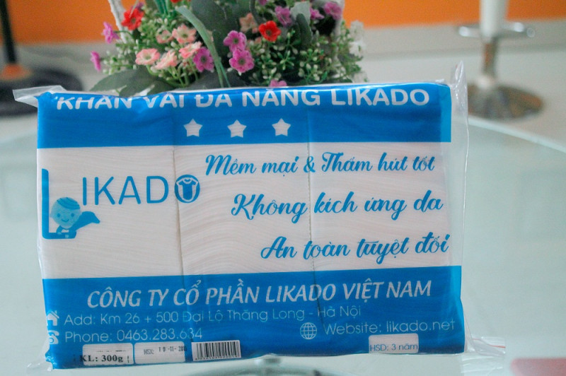 Khăn vải khô đa năng Likado không chỉ an toàn khi sử dụng với trẻ sơ sinh mà đối tượng có thể sử dụng khăn giấy khô đa năng Likado đó là tất cả mọi người