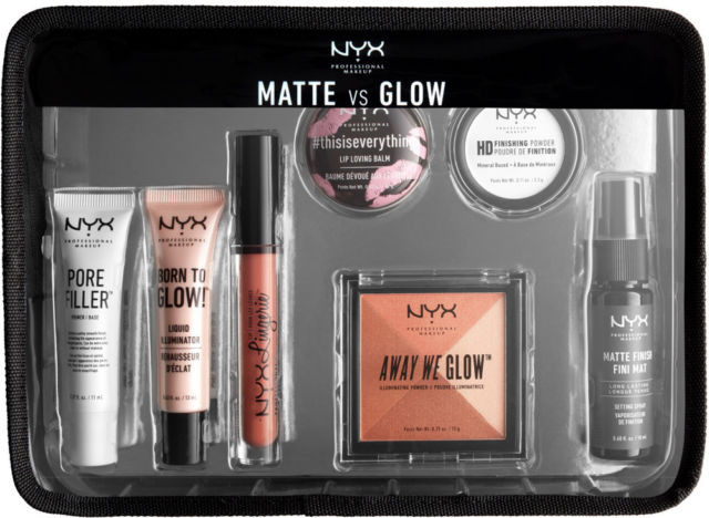 Bộ kit du lịch NYX Professional Makeup Jet Set - Matte VS Glow rất được yêu thích của hãng