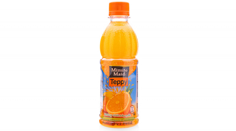 Nước cam có tép Teppy
