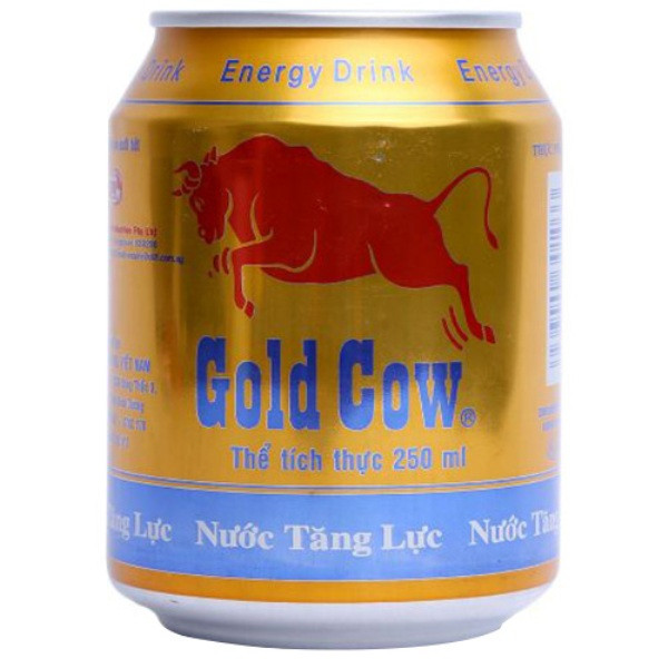 Nước tăng lực Gold Cow