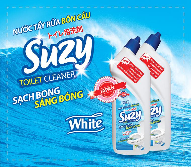 Nước tẩy bồn cầu White Suzy