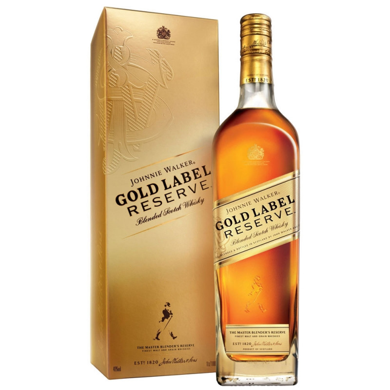 Johnnie Walker Gold label