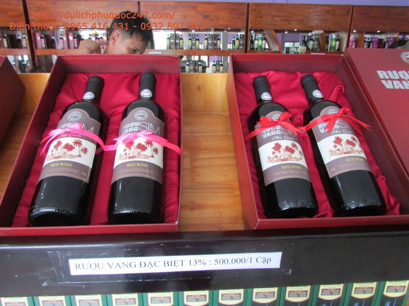 Rượu vang sim đặc sản Phú Quốc