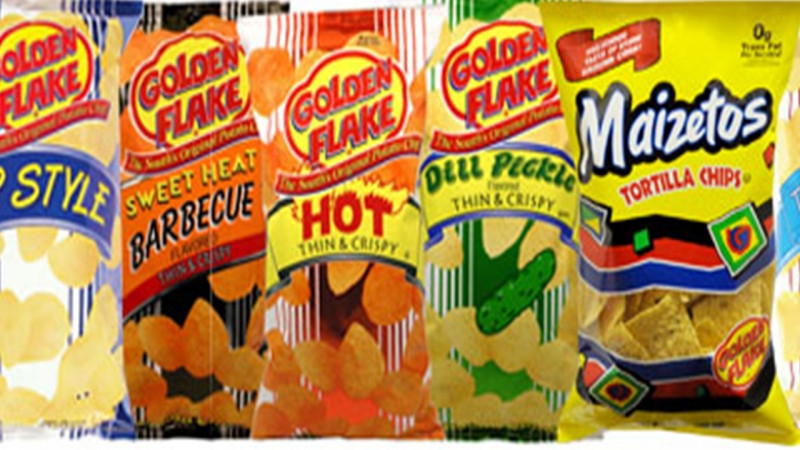 Snack khoai tây Golden Flakes