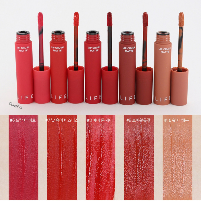 dòng son kem lì It’s Skin Life Color Lip Crush Matte