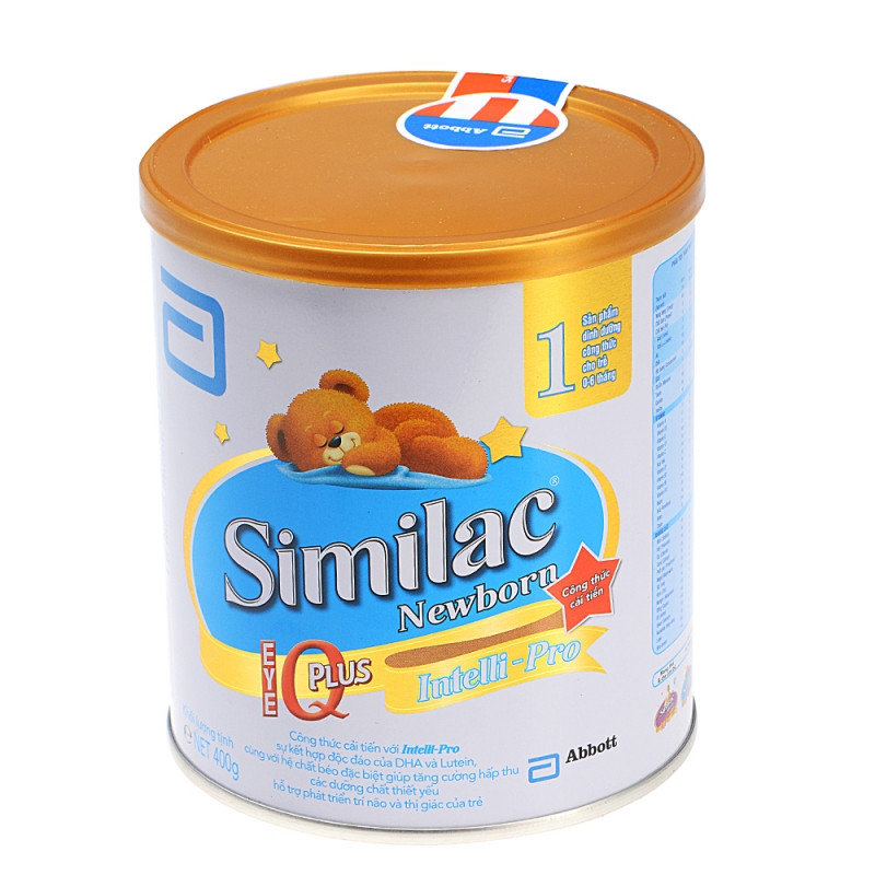 Sữa Similac IQ số 1, 0-6 tháng tuổi (400g)