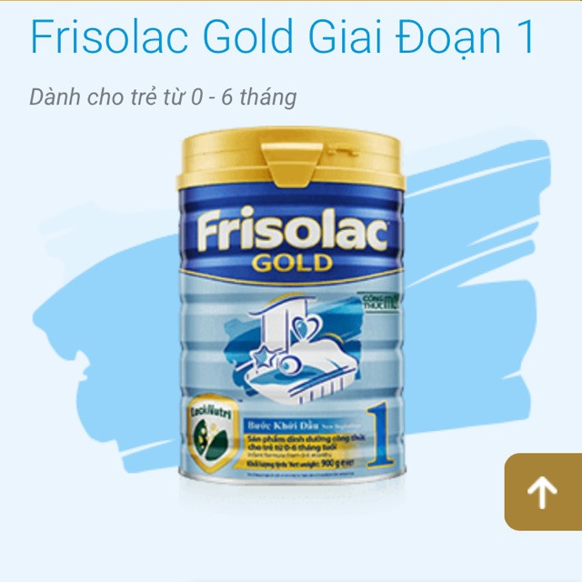 Frisolac Gold Giai đoạn 1