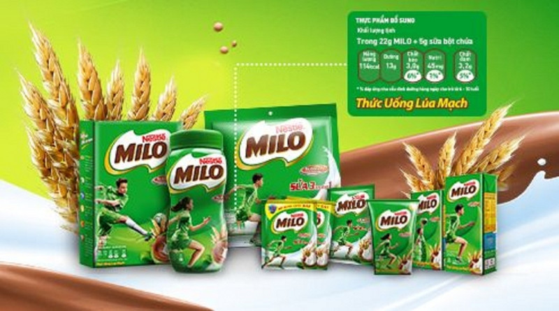 Thương hiệu sữa Nestle cũng là một trong những thương hiệu sữa lớn ở Việt Nam
