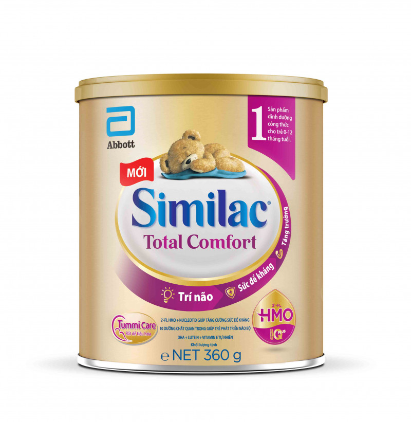 Sữa Similac Total Comfort là dòng sữa công thức cho trẻ bị rối loạn tiêu hóa, tiêu chảy, táo bón và khó hấp thu đường lactose