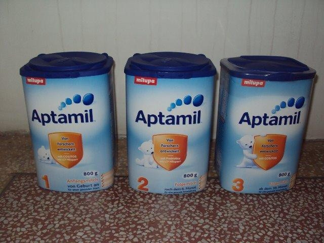Sữa Aptamil của Đức