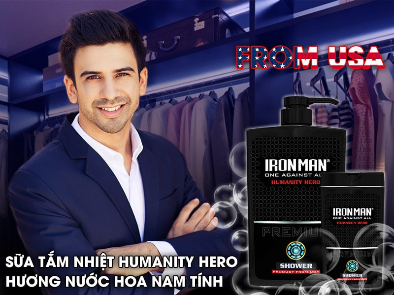 Sữa tắm Ironman còn đặc biệt bởi những mùi hương mạnh mẽ, nam tính đặc trưng trong từng chai sản phẩm, giúp phái mạnh tự tin hơn, dũng cảm đương đầu mọi thách thức trong cuộc sống