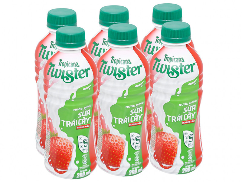 Nước uống sữa trái cây bổ dưỡng Twister