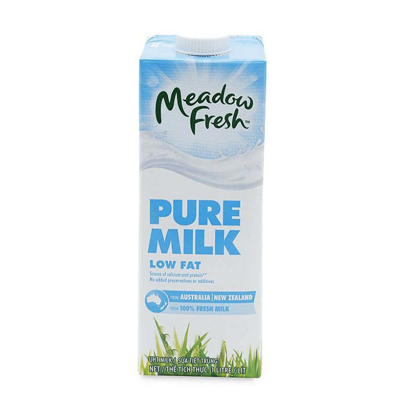 Sữa tươi tiệt trùng ít béo Meadow Fresh hộp 1L