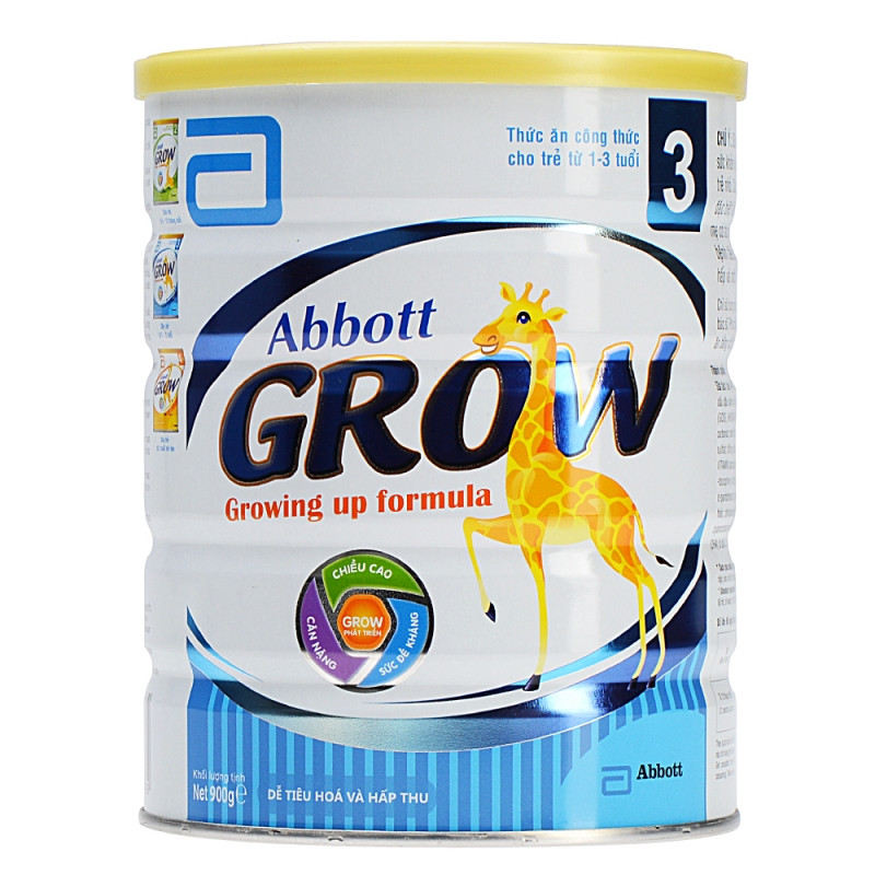 Abbott Grow cũng được coi là dòng sữa bột khá ổn trong việc hỗ trợ phát triển xương, cân nặng và chiều cao của bé.