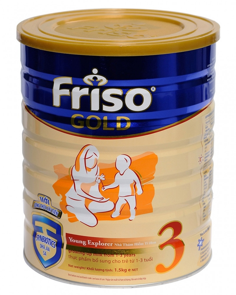 Friso là thương hiệu sữa hàng đầu tại Hà Lan