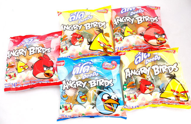 Thạch rau câu Angry Birds