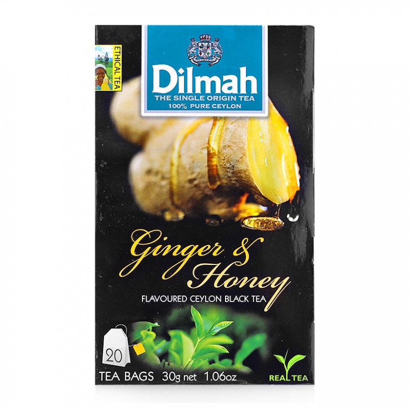T﻿rà túi lọc hương gừng và mật ong Dilmah​