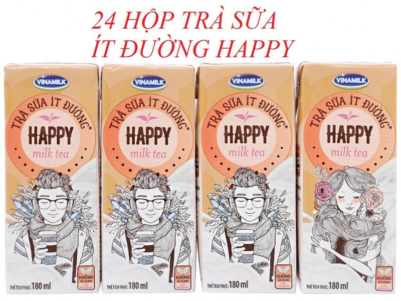 Trà sữa Vinamilk Happy Milk tea